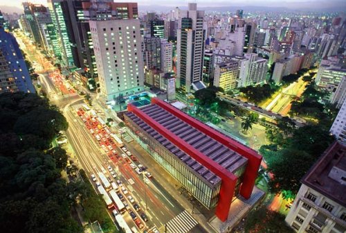 Avenida Paulista - Masp - Sao Paulo - Brazil